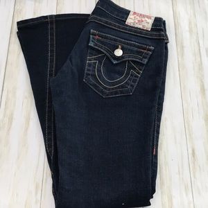 True Religion Dark wash JOEY  Flare Jeans